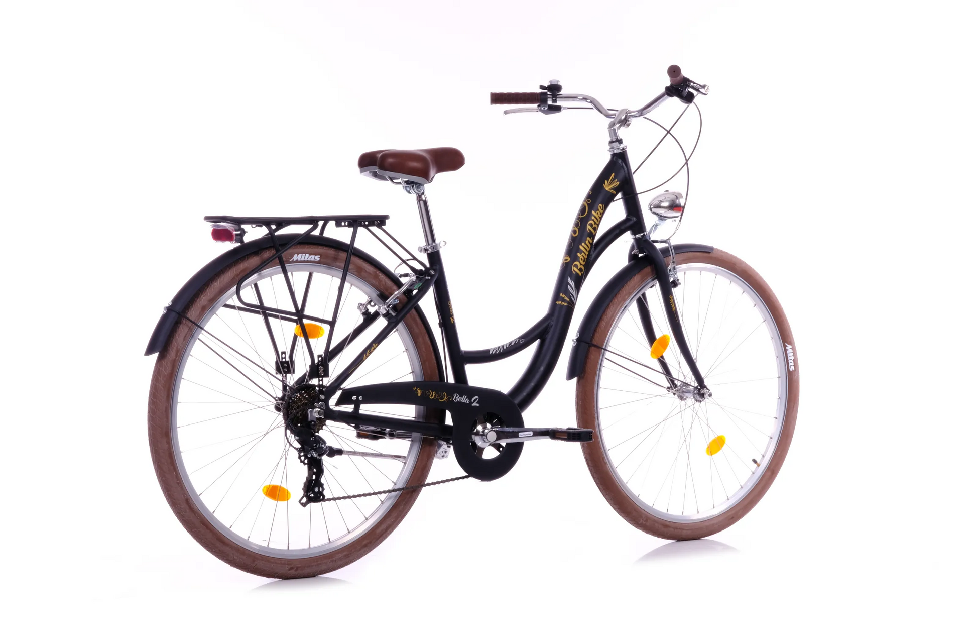 Citybike 28 Zoll Schwarz Damenrad