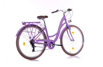 Citybike 28 Zoll Lila Damenrad