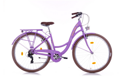 Citybike 28 Zoll Lila Damenrad