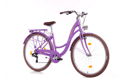 Citybike 28 Zoll Lila Damenrad