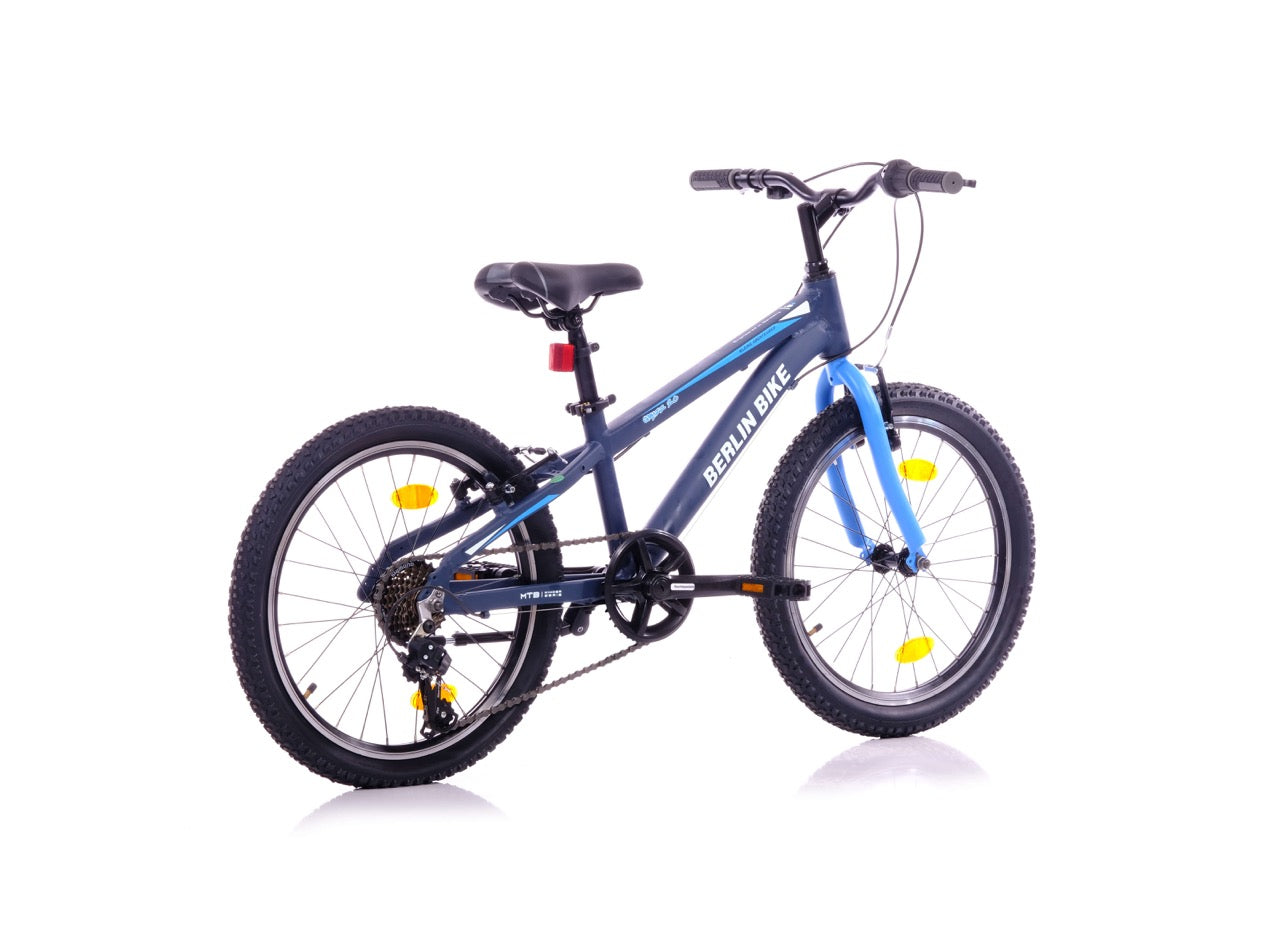 Berlin Bike Grizz Kids Mountainbike 20 Zoll in Blau