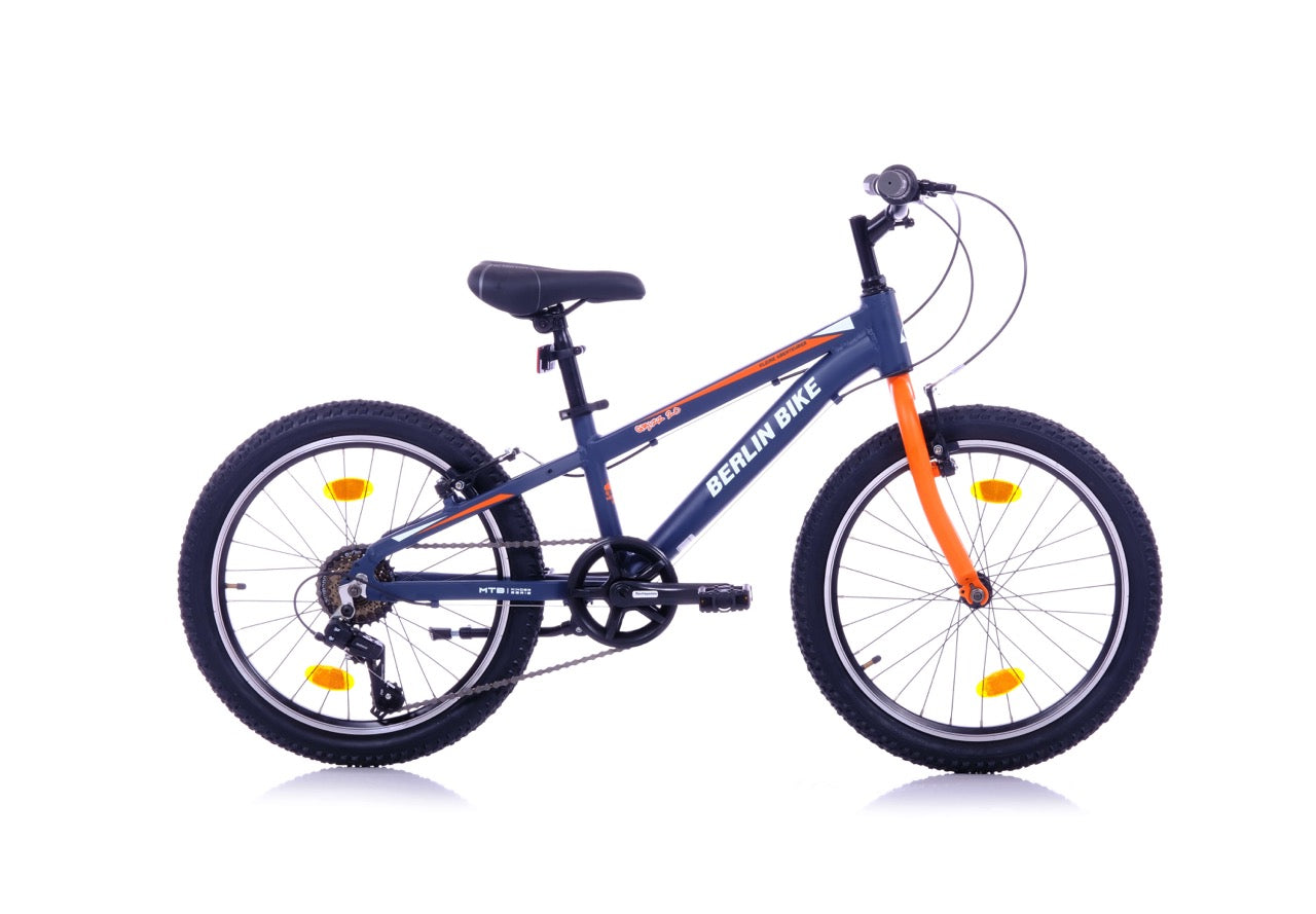 Berlin Bike Grizz Kids Mountainbike 20 Zoll in Orange