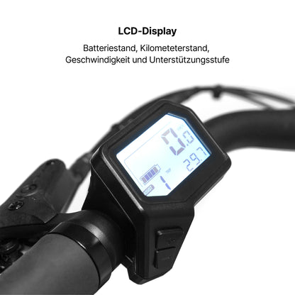 SUV Bike mit sportlicher Optik für vielseitige Einsätze im urbanen Umfeld