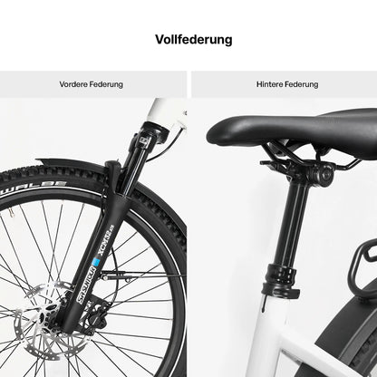 SUV Fahrrad kombiniert Komfort und Stabilität für tägliche Fahrten