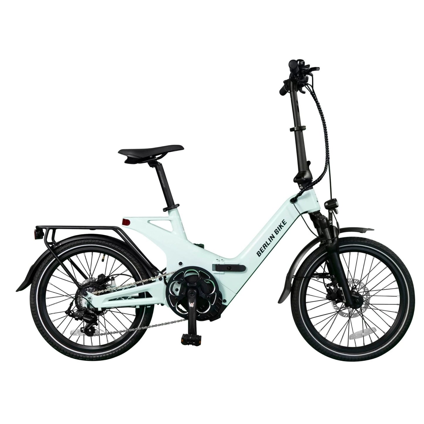 Berlin Bike 2GO E-Bike, Hellgruen profilansicht 1080x1080