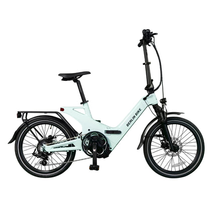 Berlin Bike 2GO E-Bike, Hellgruen profilansicht 1080x1080