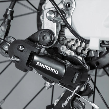 Berlin Bike 2GO E-Bike, Matt grau shimano schaltung detail 1080x1080