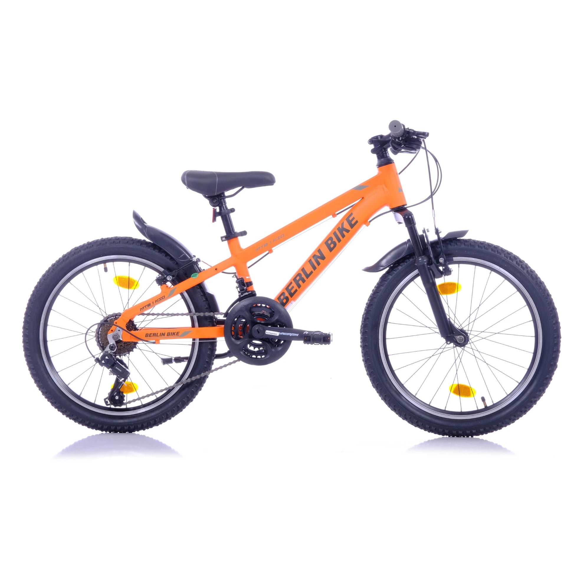 Berlin Bike MTB1 20 Zoll Kinderfahrrad, Orange profilansicht