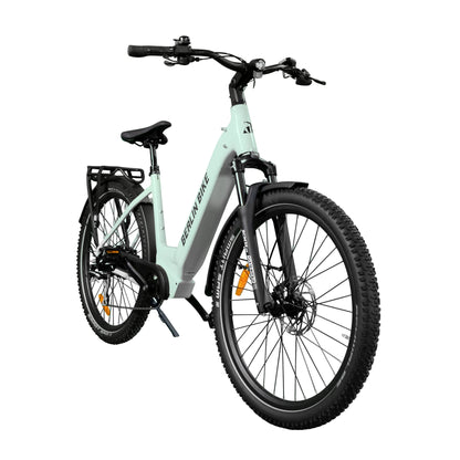 Berlin Bike SUV E-Bike, Mintgruen 45grad frontansicht 1080x1080