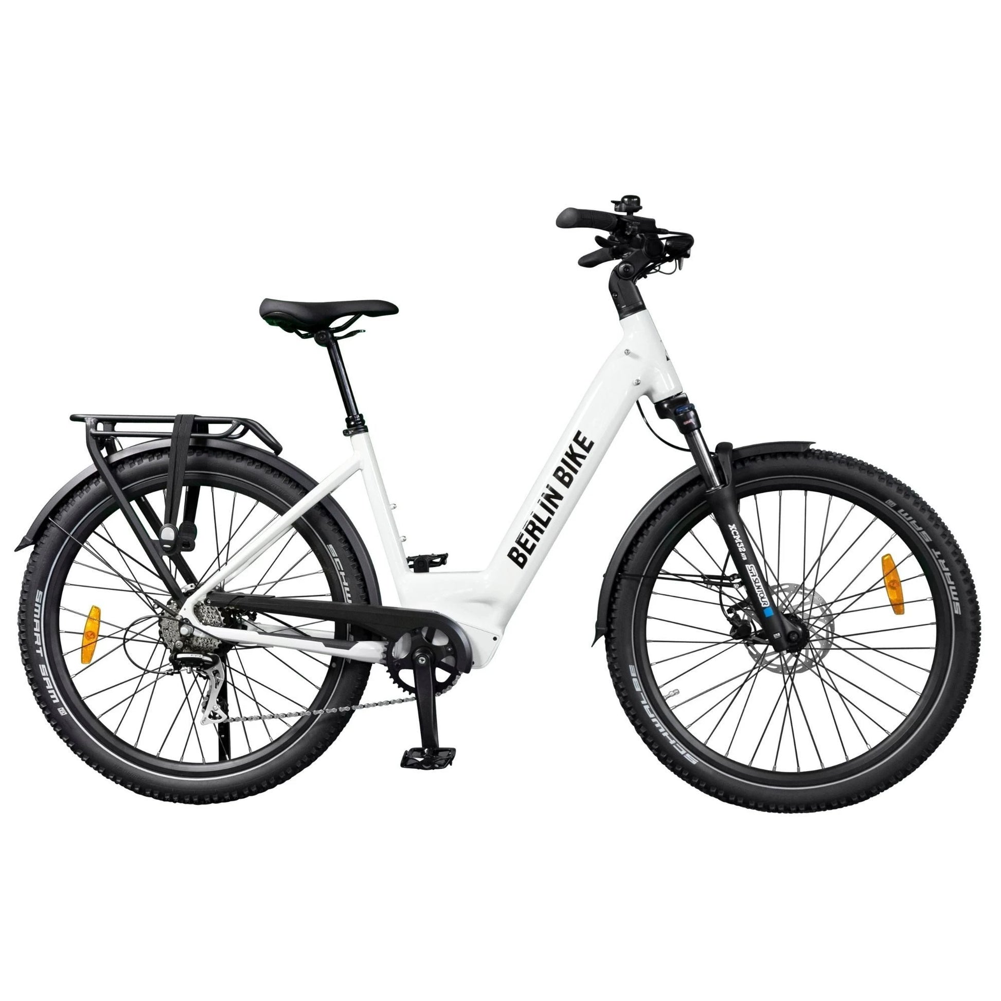 Berlin Bike SUV E-Bike, Weiss profilansicht 1080x1080