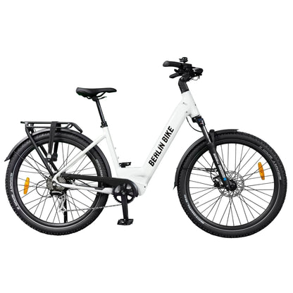 Berlin Bike SUV E-Bike, Weiss profilansicht 1080x1080